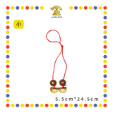 BRASS WARE【小/大】铜信杯带红绳