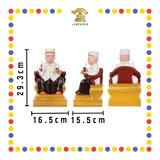 PRAYING STATUE 12寸 宋谷帽MISAI白衣拿督公/刀