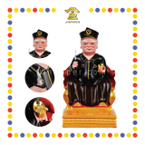 PRAYING STATUE 12寸 皇帽MISAI黑衣拿督公