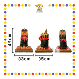 LUCKY GOODS 12x12x20 单金招财黑金+LED
