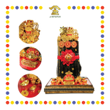 LUCKY GOODS 12x12x20 单金招财黑金+LED
