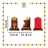 LUCKY GOODS 13x13x18 元宝树发财黑金