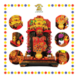LUCKY GOODS 13x13x18 元宝树发财黑金