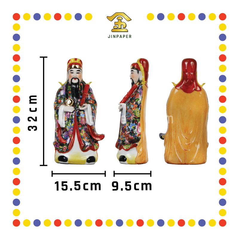 PRAYING STATUE 14寸 日彩三星