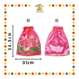 EMBROIDERY 14寸 莲花袍【红色/黄色/粉红色/白色】