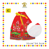 EMBROIDERY 14寸 莲花袍【红色/黄色/粉红色/白色】