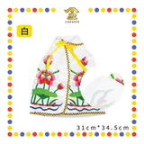 EMBROIDERY 14寸 莲花袍【红色/黄色/粉红色/白色】