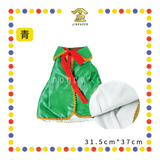 EMBROIDERY 14寸 空白小披风【青/黑/红/白/黄】