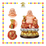 PRAYING STATUE 15寸 珍珠彩全莲笑佛