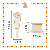 PRAYING GROCERIES 15寸 大伯爷手令牌(白)