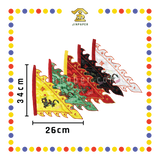 PRAYING FLAG【15寸/10寸】双面五色绣龙旗