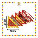 PRAYING FLAG【15寸/10寸】双面五色绣龙旗