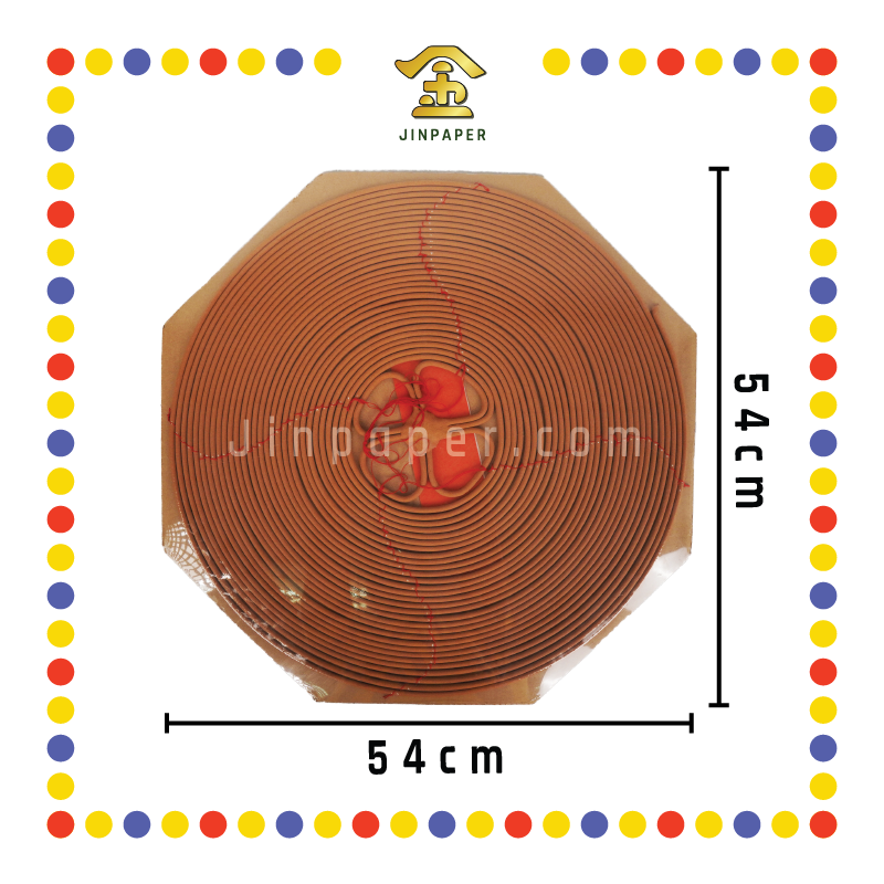 INCENSE COIL (箱)15天塔香 30片庄