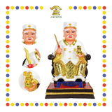 PRAYING STATUE 16寸 坐白衣帽拿督公