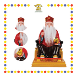 PRAYING STATUE 16寸 皇帽真须红衣拿督公拿刀