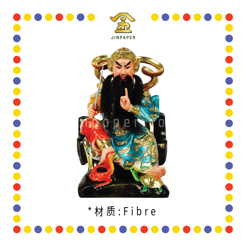 PRAYING STATUE 16寸 敦煌树脂玄天上帝