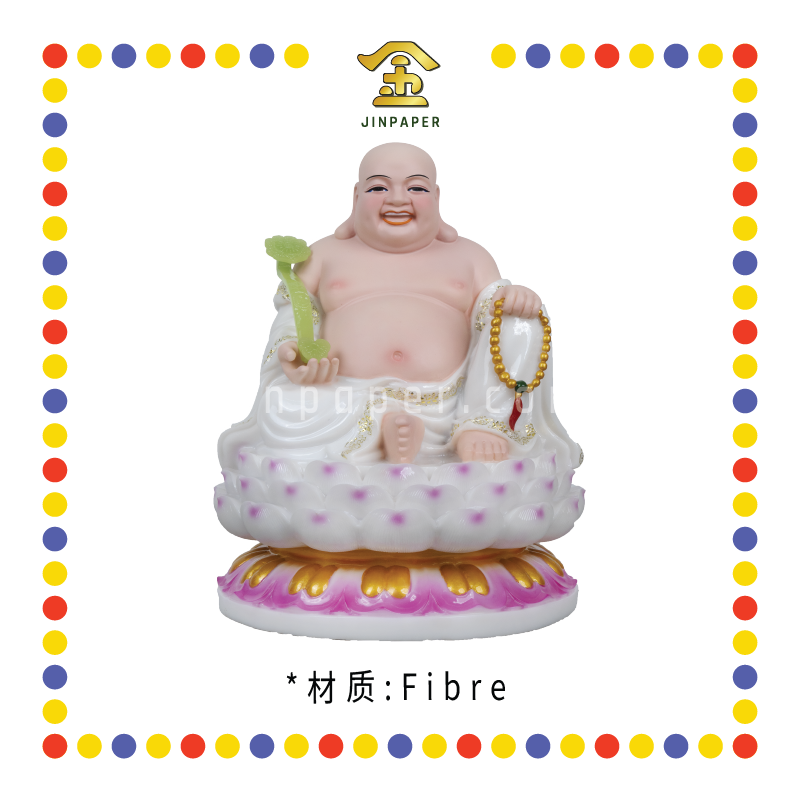PRAYING STATUE 16寸 坐彩弥勒佛