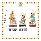 PRAYING STATUE 16寸 树脂金缕新体双轮太子