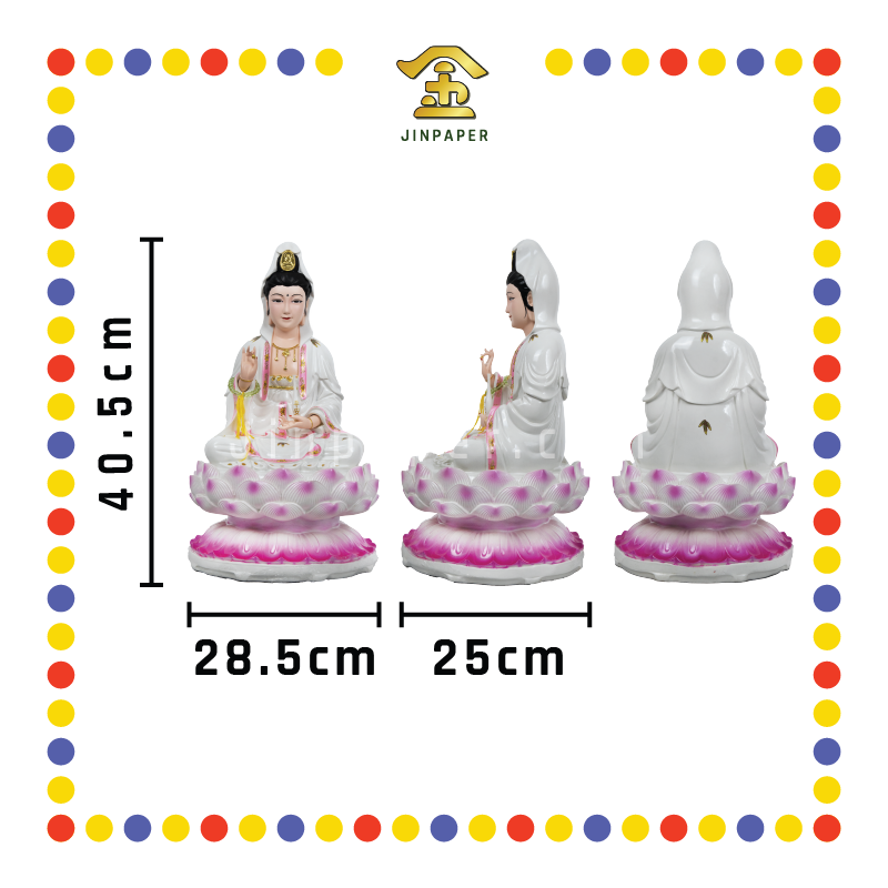 PRAYING STATUE 16寸 石观音