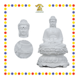 PRAYING STATUE 16寸 释迦新瓷白光油