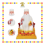 PRAYING STATUE 16寸 真须白衣白拐拿督公