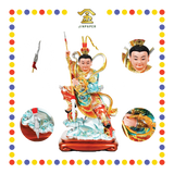 PRAYING STATUE 16寸 树脂金缕新体双轮太子