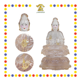PRAYING STATUE 16寸 透明坐观音