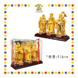 PRAYING STATUE 16寸 沙金三星(含玻璃盒)