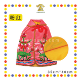 EMBROIDERY 16寸 莲花袍【白色/粉红色】