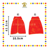 EMBROIDERY 16寸 空白小披风【青/黑/红/白/黄】