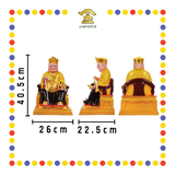 PRAYING STATUE 16寸 皇帽MISAI黄衣拿督公拿拐