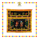 CLOTH EMBROIDERY 1米 牛头马面密绣桌围