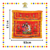 CLOTH EMBROIDERY 1米 福禄寿密绣桌围