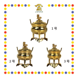 PRAYING CENSER【1号/2号/3号】铜光身宣炉