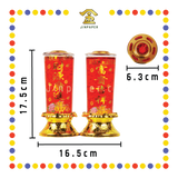JOSS CANDLE【1日/3日/5日/7日】红玻璃水晶斗烛 (蜡烛)