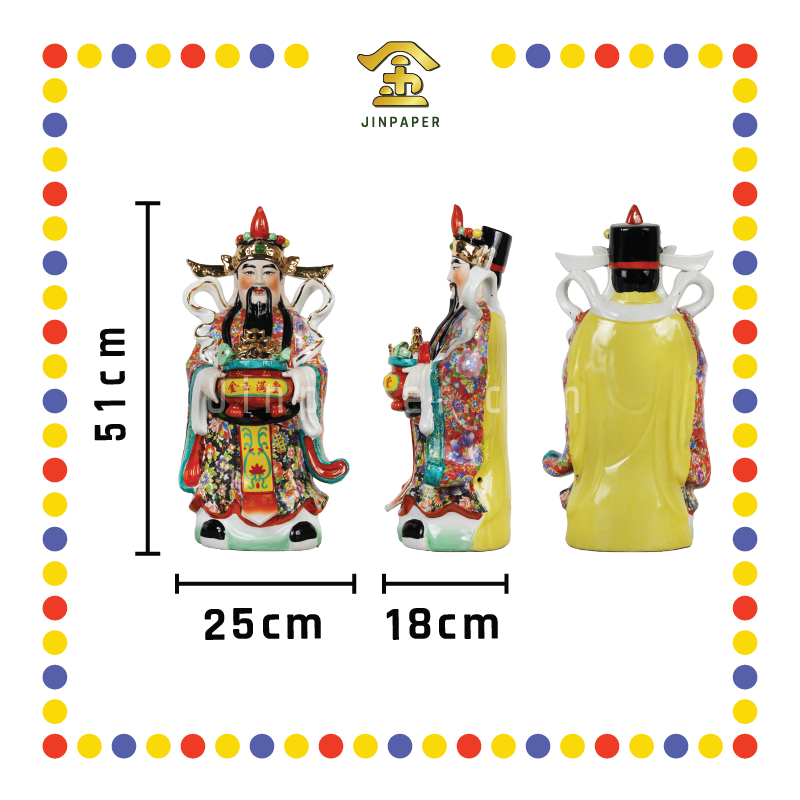 PRAYING STATUE 20寸 日彩三星