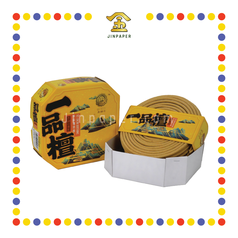 INCENSE COIL 24小时金笑佛(一品檀)塔香