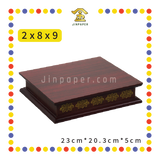 STATUE STAND 2''高 棕边/莲花雕刻垫座(多种尺寸)