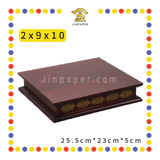 STATUE STAND 2''高 棕边/莲花雕刻垫座(多种尺寸)