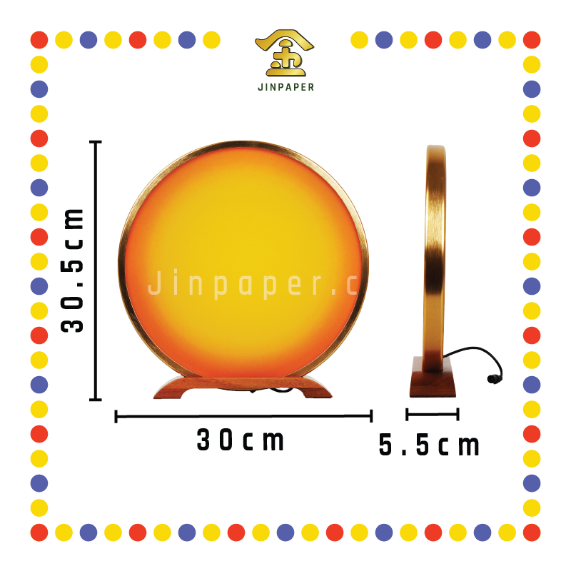 DECORATION【30cm/50cm】发光摆件 纯色附加底座