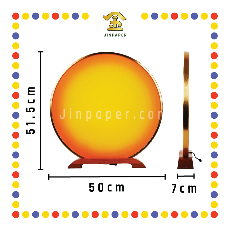 DECORATION【30cm/50cm】发光摆件 纯色附加底座