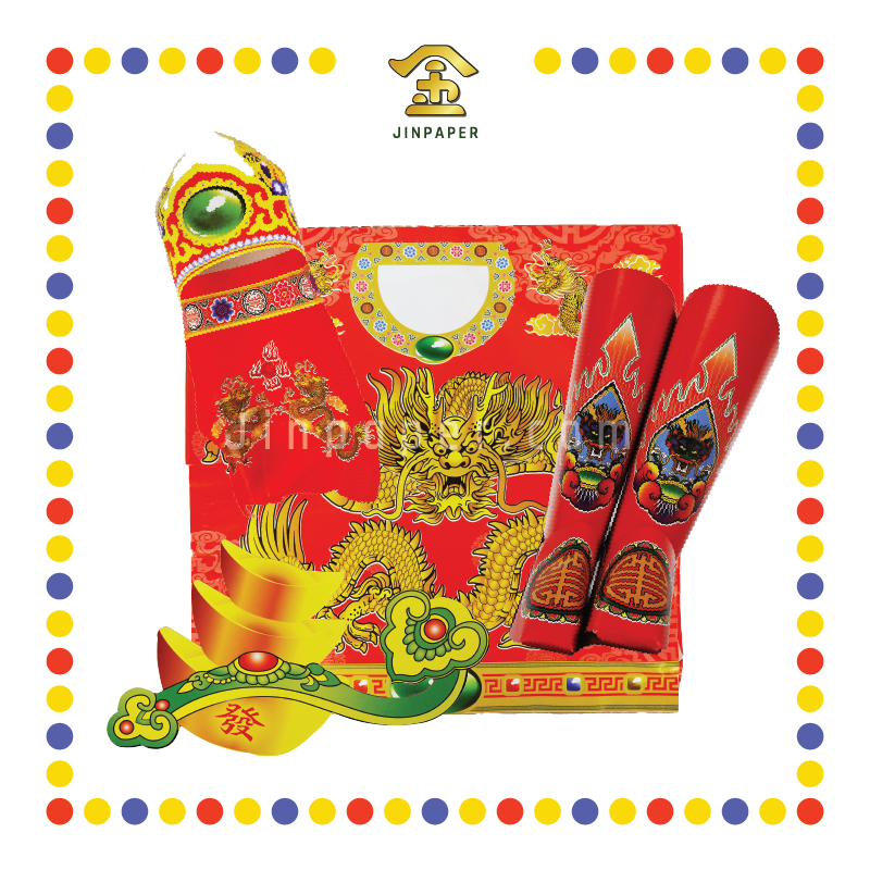 JOSS PAPER 3D(立体)财神爷袍