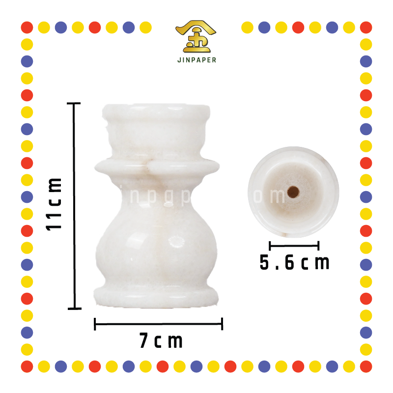 PRAYING CANDLETICK【3寸/4寸/5寸/6寸】大理石烛台