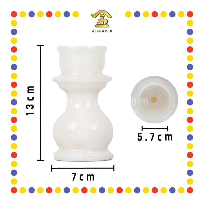 PRAYING CANDLETICK【3寸/4寸/5寸/6寸】大理石烛台