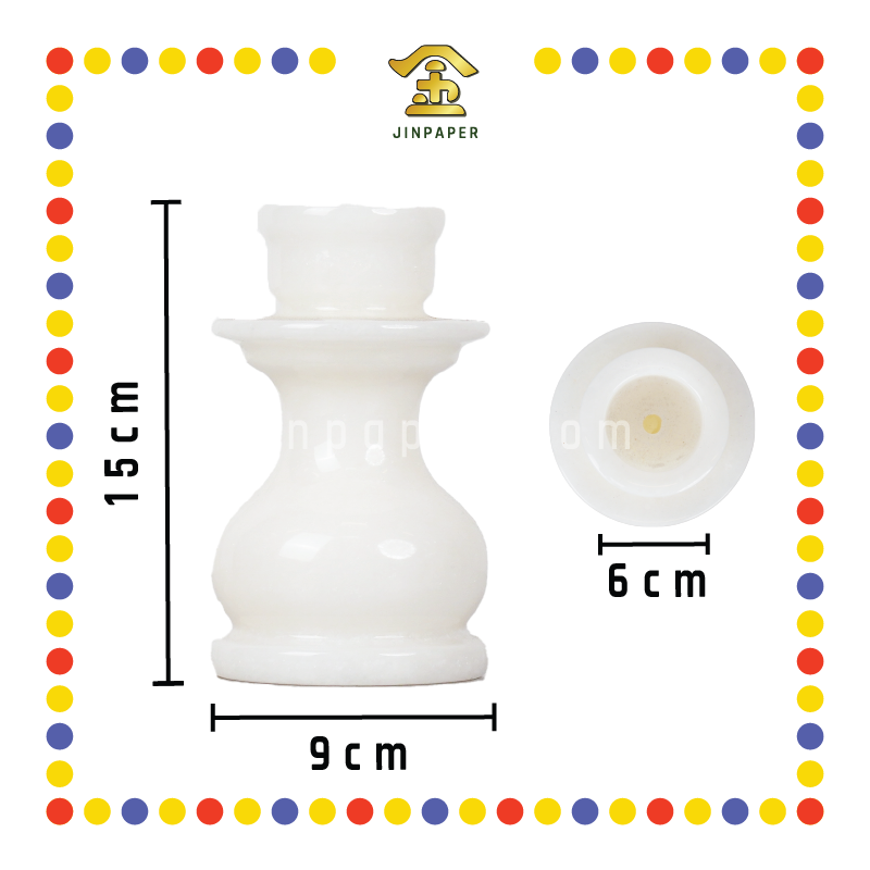 PRAYING CANDLETICK【3寸/4寸/5寸/6寸】大理石烛台