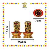 JOSS CANDLE【3天/5天/7天/10天】招财龙水晶斗烛 (蜡烛)