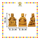 PRAYING STATUE 10cm 木色大伯公