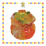 LUCKY GOODS 4寸 仿琉璃钱袋聚宝盆