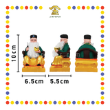 PRAYING STATUE 4寸 宋谷帽真须青衣拿督公