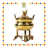 PRAYING CENSER 4号 铜光身宣炉 (香炉)